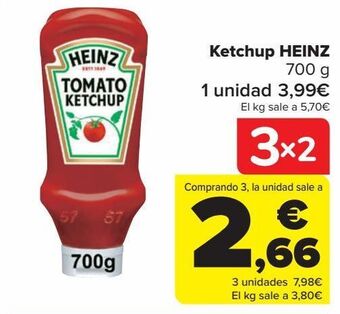 Carrefour Ketchúp heinz oferta