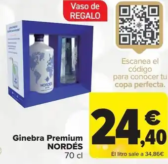 Carrefour Ginebra premium nordés oferta