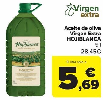 Carrefour Aceite de oliva virgen extra hojiblanca oferta