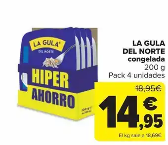 Carrefour La gula del norte congelada oferta