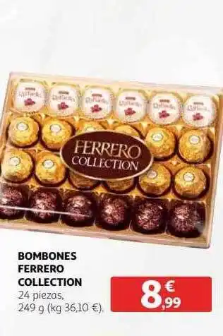 Alcampo Bombones ferrero collection oferta