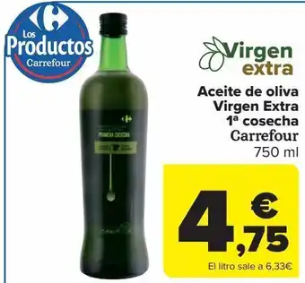 Carrefour Aceite de oliva virgen extra 1ª cosecha carrefour oferta