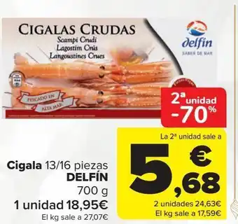 Carrefour Cigala delfin oferta