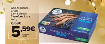 Carrefour Gamba blanca cruda carrefour extra oferta