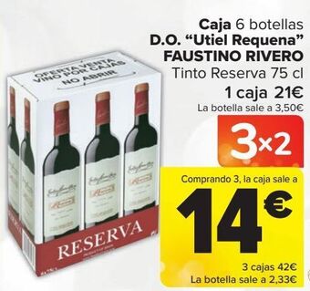 Carrefour Caja d.o. ''utiel requena'' faustino rivero oferta