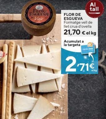 Caprabo Queso viejo flor de esgueva oferta