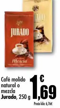 Unide Market Café molido natural o mezcla jurado oferta