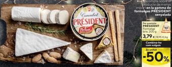 Caprabo Queso brie président oferta