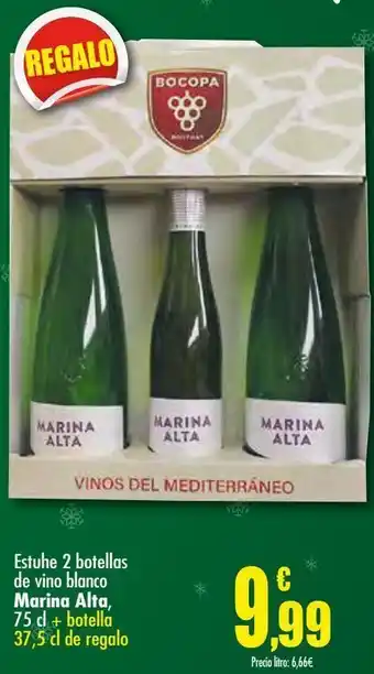 Unide Market Estuche 2 botellas de vino blanco marina alta oferta