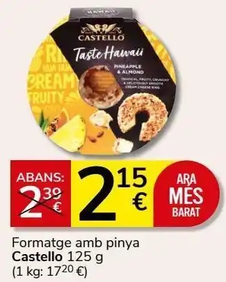 Consum Queso castello oferta