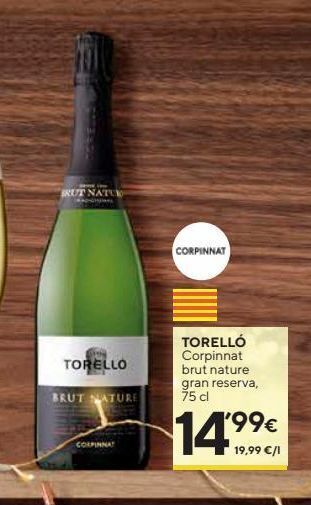 Caprabo Cava brut nature oferta