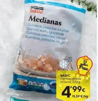 Caprabo Gambas peladas basic oferta