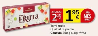 Consum Turrón consum oferta