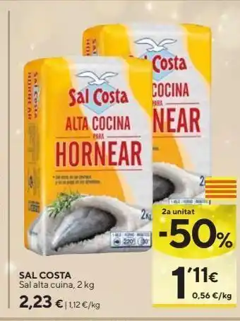 Caprabo Sal sal costa oferta