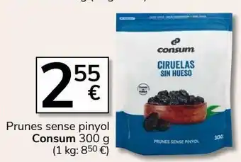 Ciruelas consum