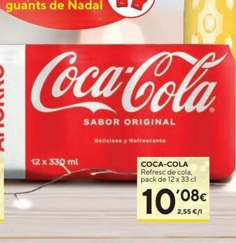Caprabo Refresco de cola coca-cola oferta