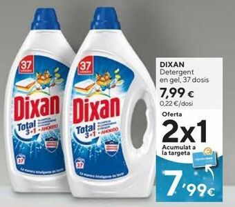 Caprabo Detergente gel dixan oferta