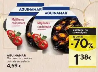 Caprabo Mejillones cocidos aguinamar oferta