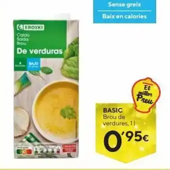 Caldo de verduras basic