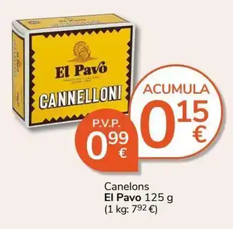 Consum Canelones el pavo oferta