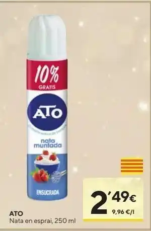 Caprabo Nata spray ato oferta