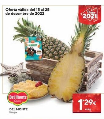 Caprabo Piña del monte oferta