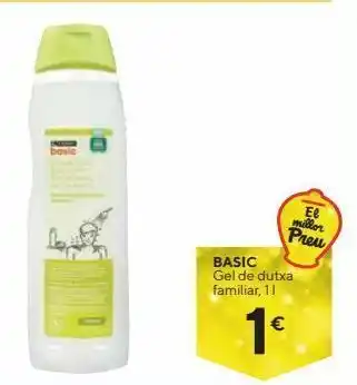 Caprabo Gel de baño basic oferta