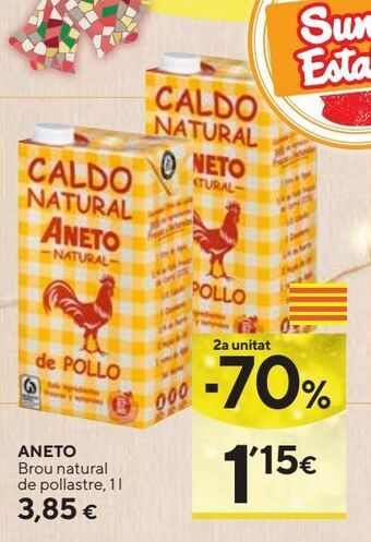 Caprabo Caldo natural aneto oferta