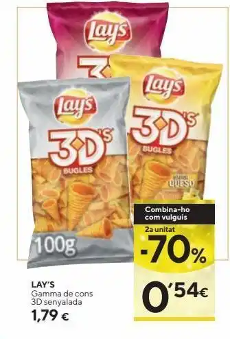 Caprabo Snacks lay's oferta