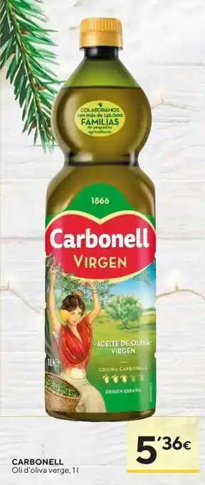Caprabo Aceite de oliva virgen carbonell oferta