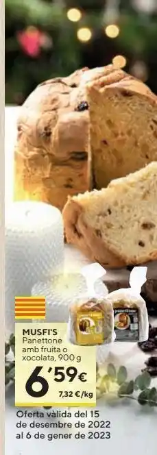 Caprabo Panettone oferta