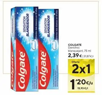 Caprabo Dentífrico blanqueante colgate oferta