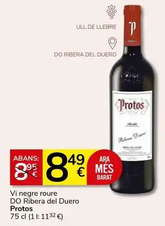 Consum Vino tinto protos oferta