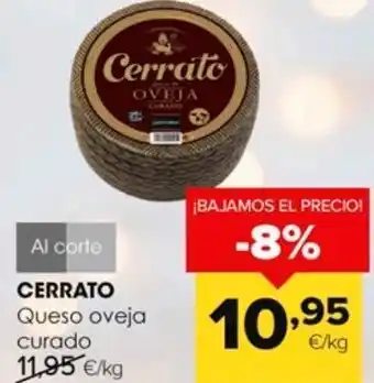 Autoservicios Familia Queso de oveja cerrato oferta