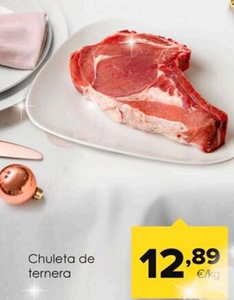 Autoservicios Familia Chuletas de ternera oferta