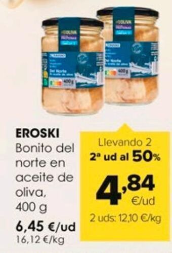 Autoservicios Familia Bonito del norte eroski oferta
