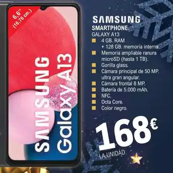 E.Leclerc Smartphone a13 samsung e.leclerc oferta