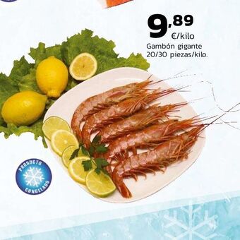 Supermercados Lupa Gambón gigante oferta