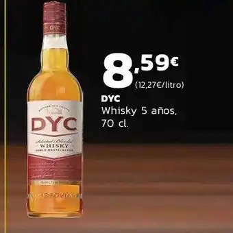 Supermercados Lupa Whisky dyc oferta