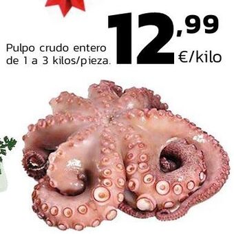 Supermercados Lupa Pulpo crudo entero oferta