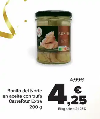Carrefour Market Bonito del norte en acite con trufa carrefour oferta