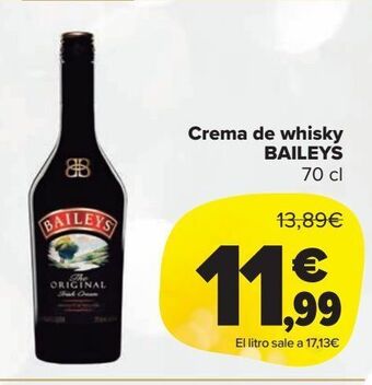Carrefour Market Crema de whisky baileys oferta
