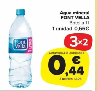 Carrefour Market Agua mineral fontecelta oferta