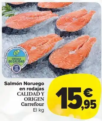Carrefour Market Salmón noruego en rodajas carrefour oferta