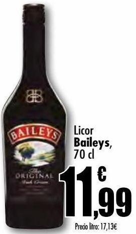 Licor baileys