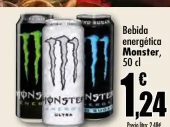 Unide Market Bebida energética monster oferta