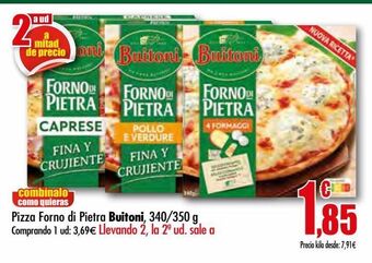 Unide Market Pizza forno di pietra buitoni oferta