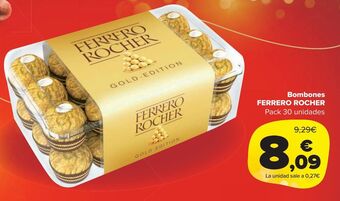 Carrefour Market Bombones ferrero rocher oferta