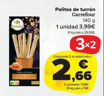 Carrefour Market Palitos de turrón carrefour oferta