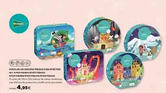 Hipercor Puzzles De 100/200 Piezas Con Efectos oferta